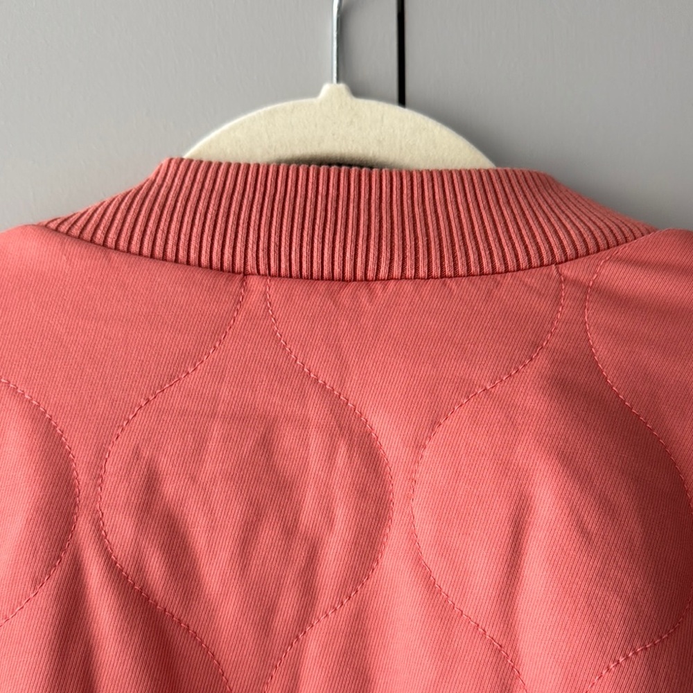 Universal Thread Orange Bomber Jacket With Stand-… - image 6